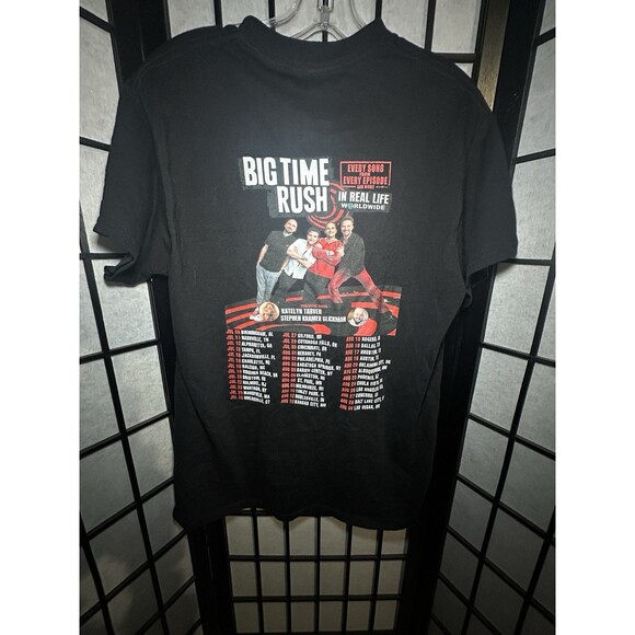Big Time Rush In Real Life Worldwide Tour Dates Shirt Size Medium - Picture 5 of 5